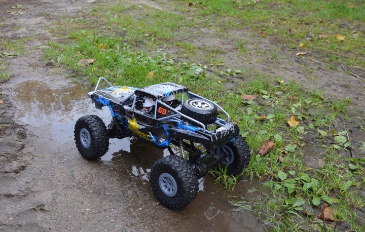 SAMOCHÓD STEROWANY CRAWLER WLToys AUTO RC 4WD 1:10