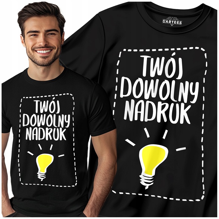 Koszulka ROBOCZA z Twoim dowolnym nadrukiem GRAFIKA LOGO ZDJĘCIE kreator