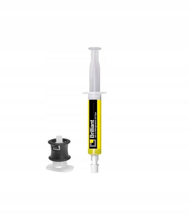 Barwnik UV do aut z czynnikiem R134a + szybkozłączka niskiego ciśnienia