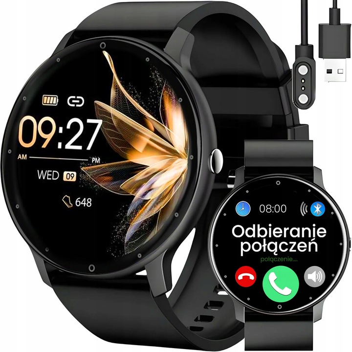 Zegarek damski SMARTWATCH Rubicon ROZMOWY SMS PULS
