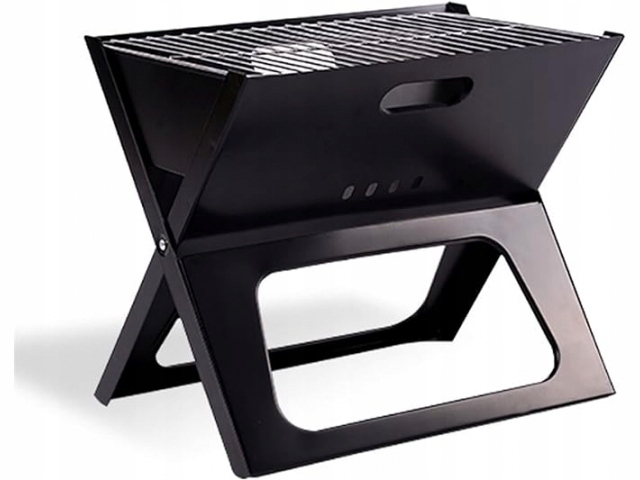 Grill węglowy - turystyczny składany