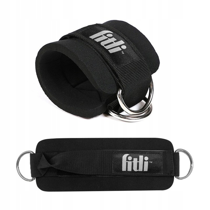 OPASKI TRENINGOWE NA KOSTKĘ KOSTKI SIŁOWNIĘ DO WYCIĄGU ATLASU ZESTAW 2 SZT