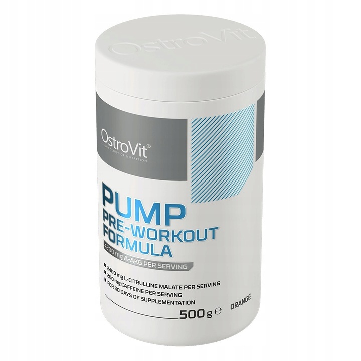 OstroVit PUMP Pre-Workout 500 g PRZEDTRENINGÓWKA