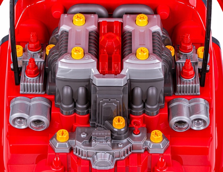 ZESTAW WARSZTAT MECHANIKA SAMOCHÓD SILNIK DO ROZKRĘCANIA AUTO Pilot Dźwięk