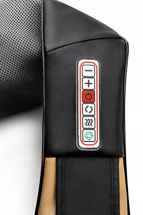 MASAŻER KARKU PLECÓW I SZYJI MASAŻER CIAŁA SHIATSU + GRATIS GUMA