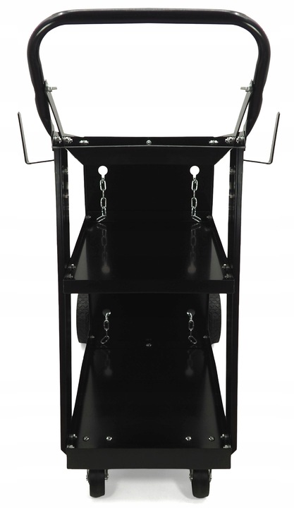 WÓZEK SPAWALNICZY do spawarki butli MIG TIG Z UCHWYTEM Z RĄCZKĄ