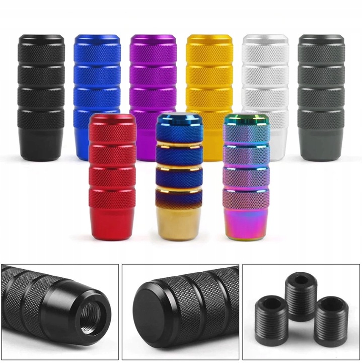 Gałka zmiany biegów UNIWERSALNA Tuning 95mm Neo-Chrom