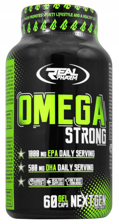 REAL PHARM Omega Strong 60caps MOCNA OMEGA 3