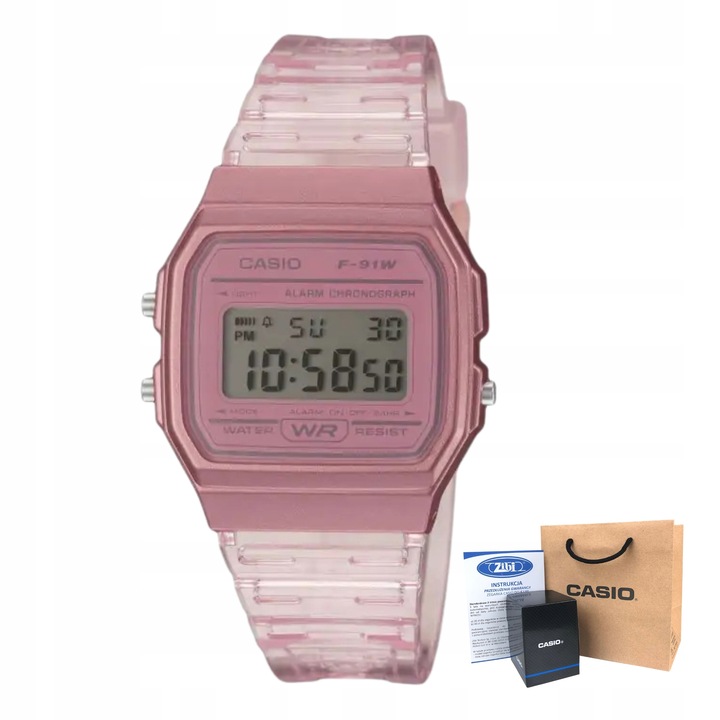 ZEGAREK CASIO F-91WS-4EF