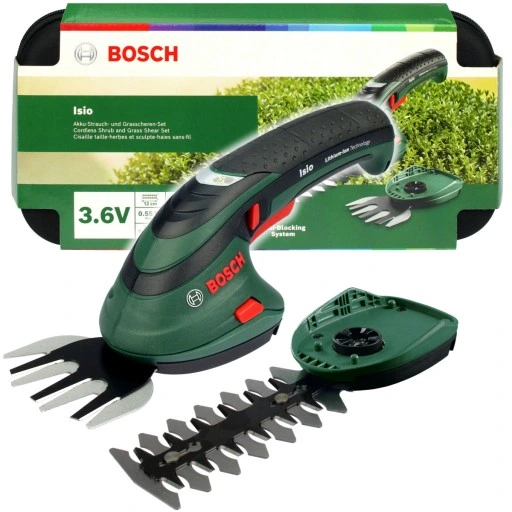 NOŻYCE ISIO 3 BOSCH 2 NOŻE do trawy krzewów