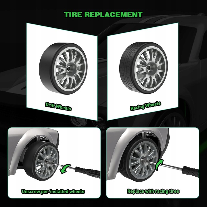 Auto Zdalnie Sterowane Driftu do Samochód Sterowany RC Na Pilot 1 m6mt9m