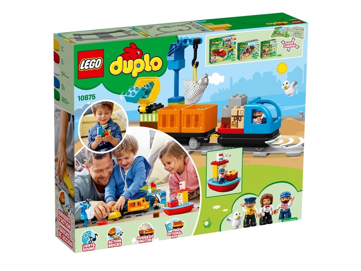 LEGO Duplo 10875 Pociąg towarowy