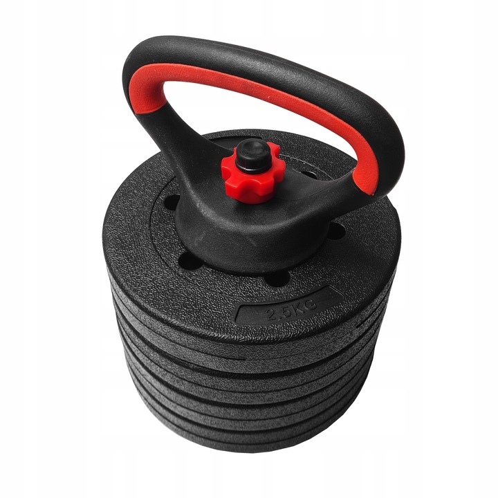 Hantle 20kg 2x10kg + kettlebell