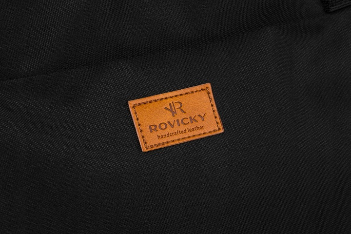 Torba miejska XXL na zakupy do pracy torebka shopper długi pasek Rovicky