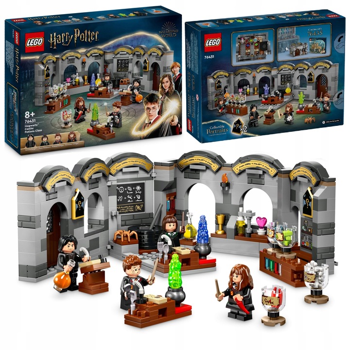 LEGO HARRY POTTER ZAMEK HOGWART: ZAJĘCIA Z ELIKSIRÓW 76431 PREZENT