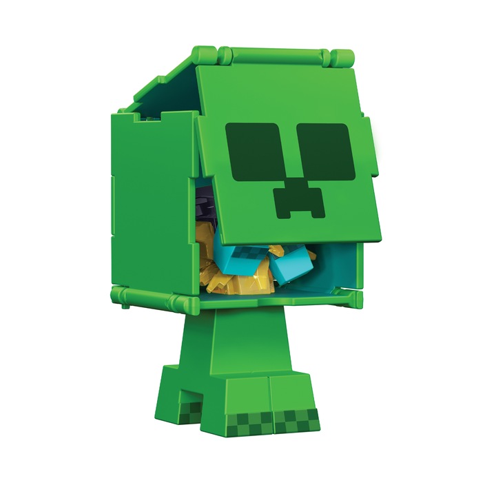 Figurka MATTEL Minecraft Creeper z transformacją 2w1 HTL46