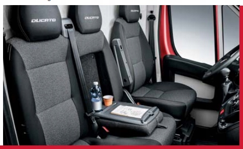 Pokrowce FIAT DUCATO PEUGEOT BOXER JUMPER od 2006+