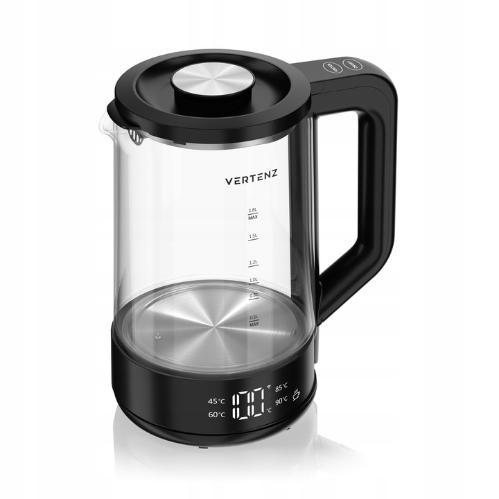 Czajnik ELEKTRYCZNY LED Vertenz TUYA 1,7L 2000W Warm REGULACJA TEMPERATURY