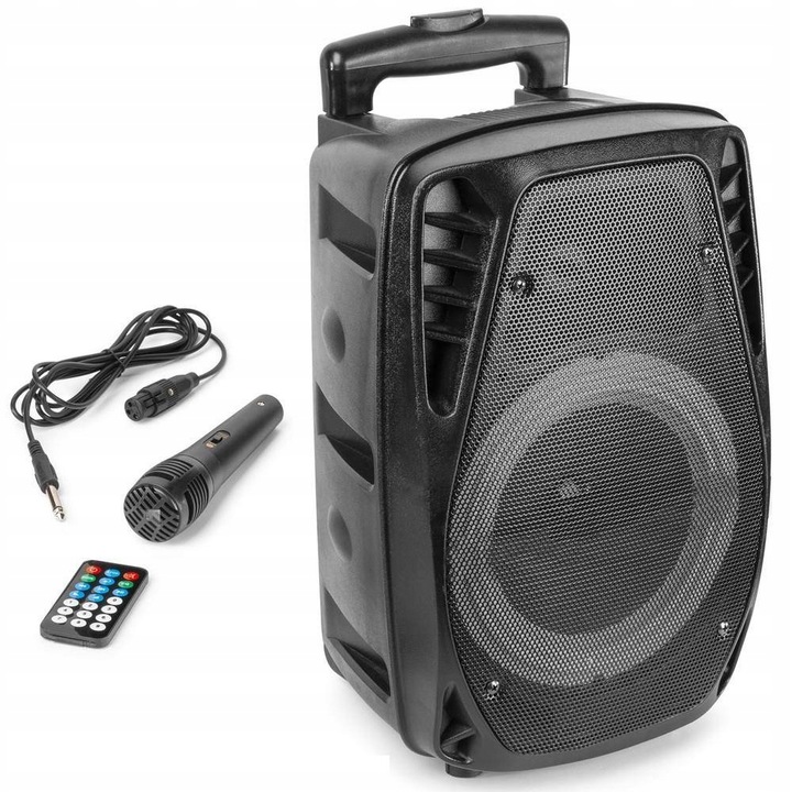 Głośnik BLUETOOTH karaoke 300W MIC PILOT BATERIA