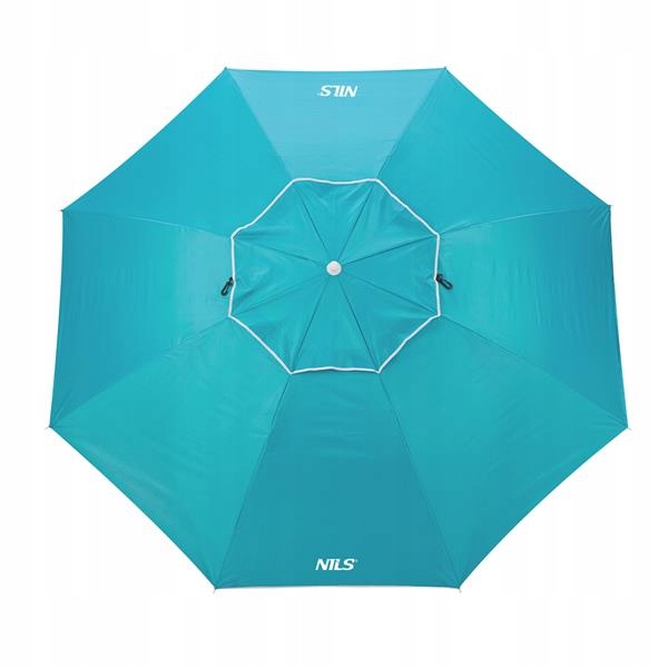 Parasol ogrodowy 190cm plażowy funkcjonalny 2w1 parawan osłona przed UV