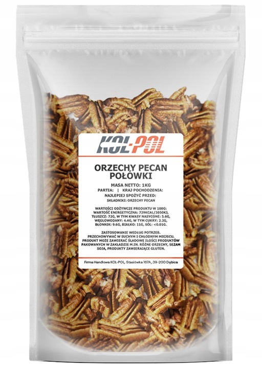ORZECHY PECAN 1kg Pekan swieże wysoka jakość