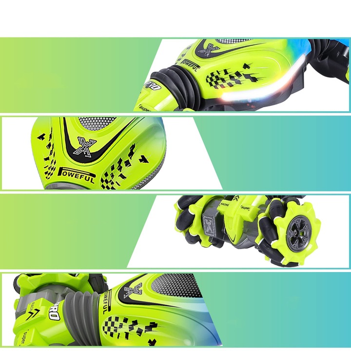 SAMOCHÓD ZDALNIE STEROWANY RĘKĄ GESTAMI ZABAWKA PILOT AUTO RC OBRÓT 360°