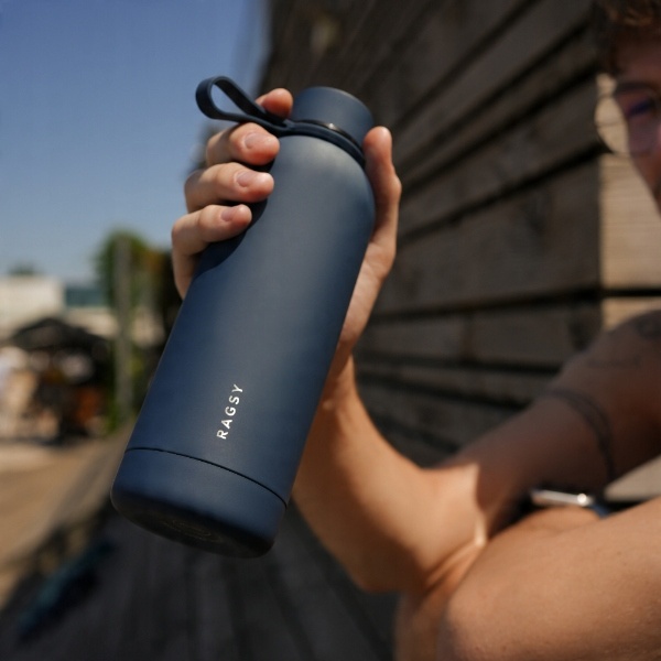 Butelka Termiczna Mojo 500 ml BPA FREE 12/24H - Sand/Piaskowa/Beżowa