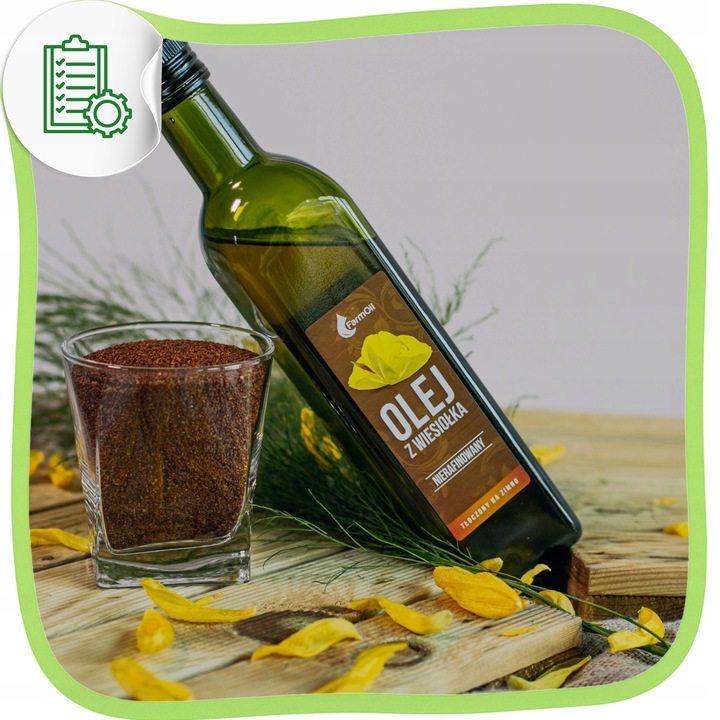 OLEJ Z WIESIOŁKA DWULETNIEGO TłoczonyNaZimno 500ml