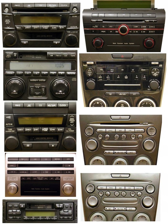 Moduł Cyfrowa zmieniarka Bluetooth MAZDA 3 6 CX5