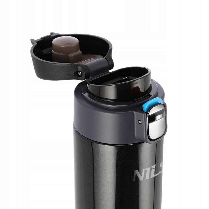 Kubek termiczny tyrystyczny NILS czarny 0,5l