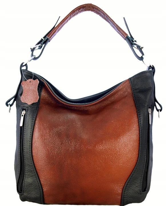 SKÓRZANA TOREBKA LISTONOSZKA 4 KOL SKÓRA WOREK