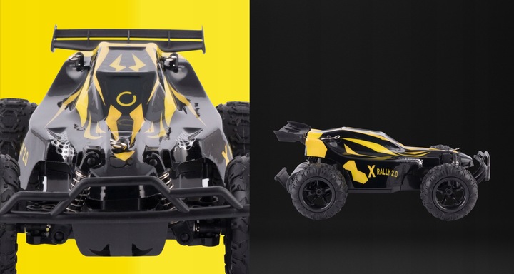 Samochód zdalnie sterowany zasięg RC 30min 100m NAPĘD na TYŁ dla DZIECI 8+