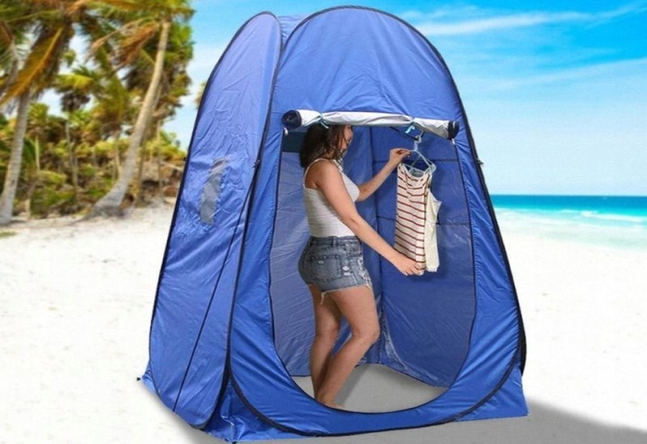 NAMIOT TURYSTYCZNY KEMPINGOWY WC PRZEBIERALNIA TOALETA PRYSZNIC WC