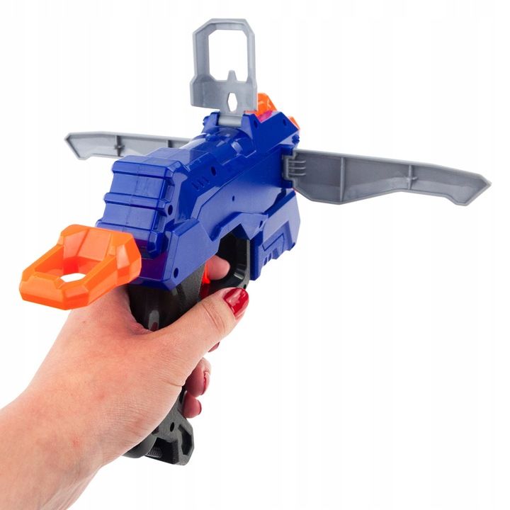 PISTOLET NA STRZAŁKI NERF ELITE N-STRIKE Z NABOJAMI WYRZUTNIA STRZAŁEK