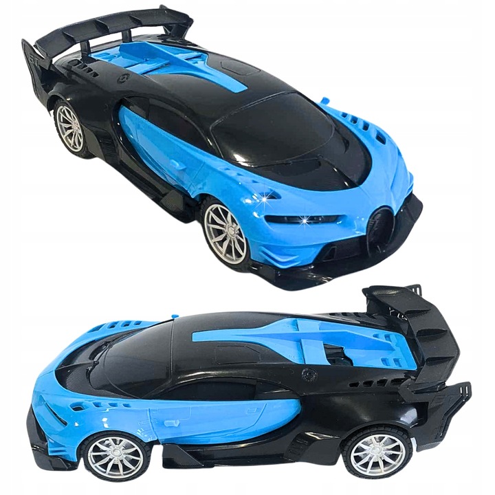 SAMOCHÓD ZDALNIE STEROWANY Super Auto RC Pilot BUGATTI 1:24 Światła LED N