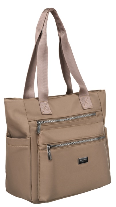 Torebka Peterson duża pojemna funkcjonalna na ramię shopper bag torba