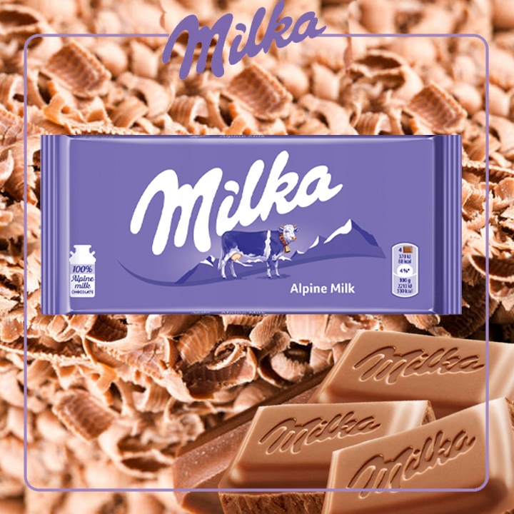 MILKA CZEKOLADA ALPINE MILK 8x100G