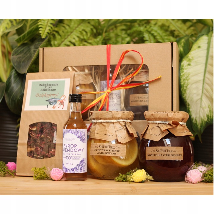 Prezent dla nauczyciela wychowawcy przedszkolanki ZAKOŃCZENIE ROKU kosz box