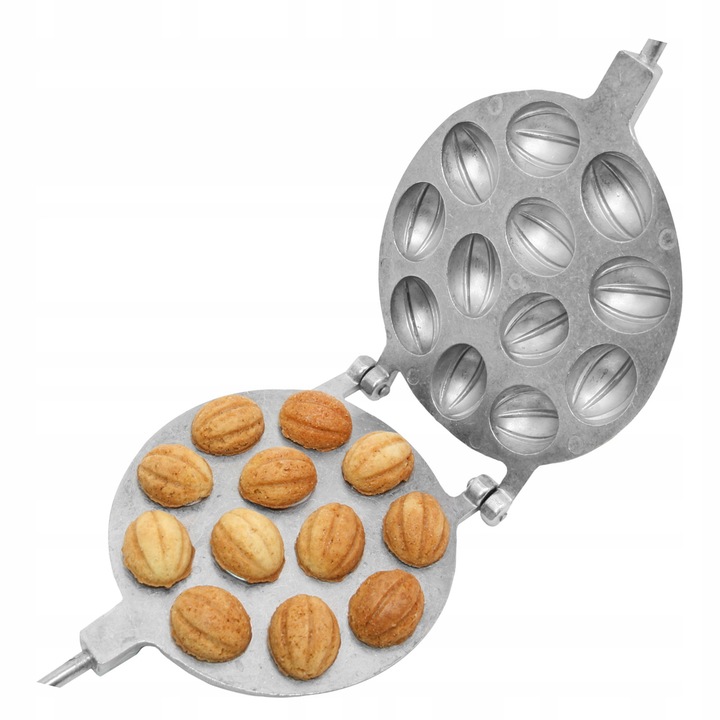 FORMA OPIEKACZ DO PIECZENIA CIASTEK ORZESZKÓW PATELNIA NA ORZESZKI DUŻE #70