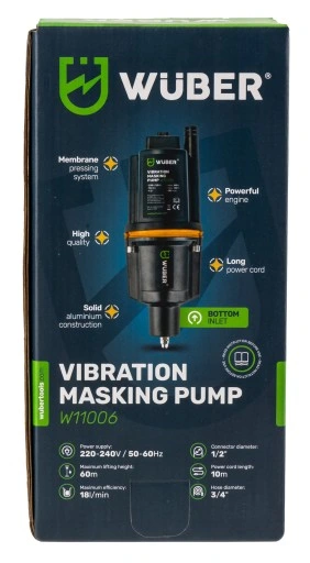 POMPA DO WODY CZYSTEJ DOLNOSSĄCA DO STUDNI POMPA RUSKA GŁĘBINOWA NUREK