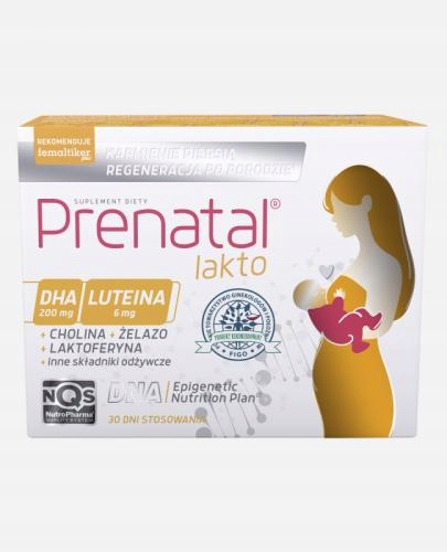 Prenatal Lakto 60 kapsułek