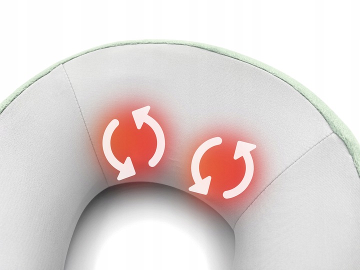 MOCNY MASAŻER KARKU SZYJNY PODUSZKA ROGAL