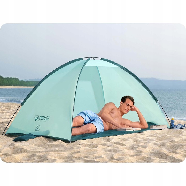 Namiot plażowy parawan turystyczny 200x120x95 cm