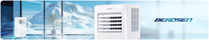 Klimatyzator Przenośny 2,9kW WiFi Osuszacz 40m2 26l BD-580