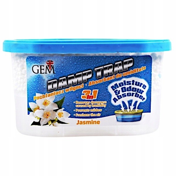 Pochłaniacz wilgoci Gem Trap Jasmine 400 ml x 6