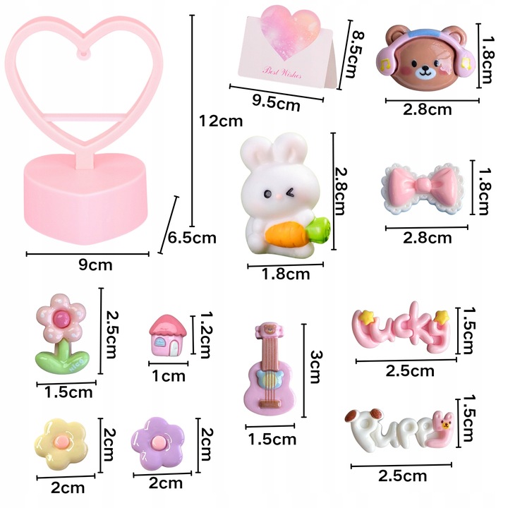 DIY ZESTAW TWORZENIA LAMPKA NOCNA LED KREATYWNY DLA DZIECI PREZENT