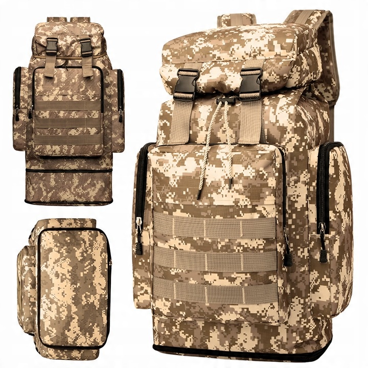 PLECAK MILITARNY TAKTYCZNY WOJSKOWY TURYSTYCZNY SURVIVAL 45L POJEMNY XXL