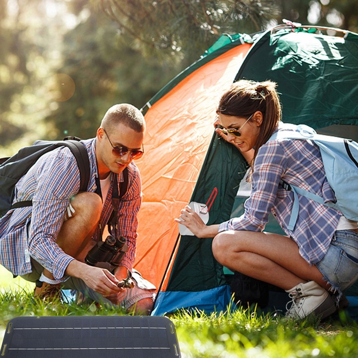 PRZENOŚNY PANEL ŁADOWANIA SŁONECZNEGO, PRZENOŚNY PANEL SŁONECZNY 30W 5V ZE