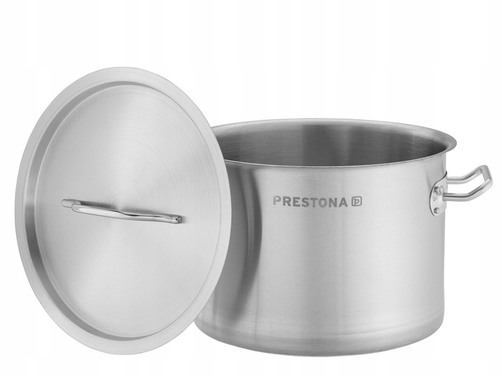 GARNEK INDUKCJA NIERDZEWNY 9 L SREDNI 250 mm TROJWARSTWOWE DNO PRESTONA