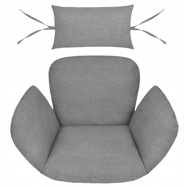 POKROWIEC NA PODUSZKĘ OGRODOWĄ NA HUŚTAWKĘ WISZĄCĄ FOTEL KOKON WODOODPORNY